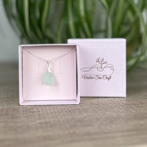 sea glass necklace