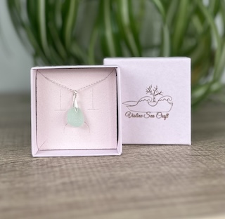 sea glass necklace