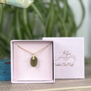 sea glass necklace