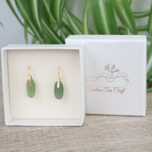 green sea glass