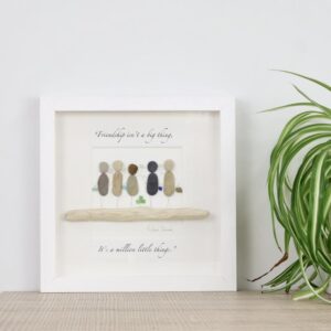 pebble art for friends